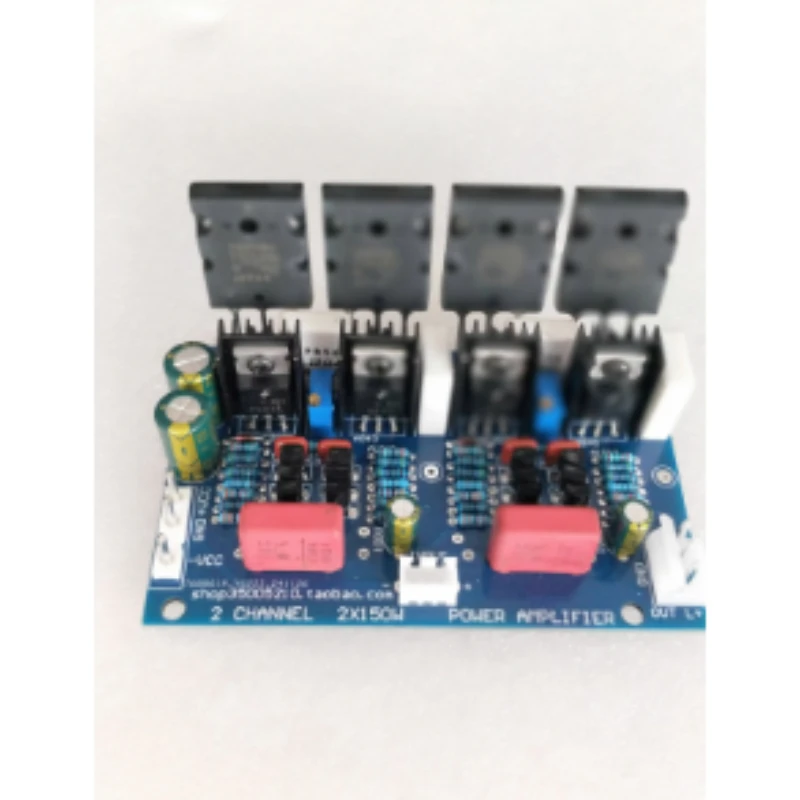 Stereo 2X150W Pure Post-Class A/B HIFI Amplifier Board 5200/1943 High-Power Amplifier Board
