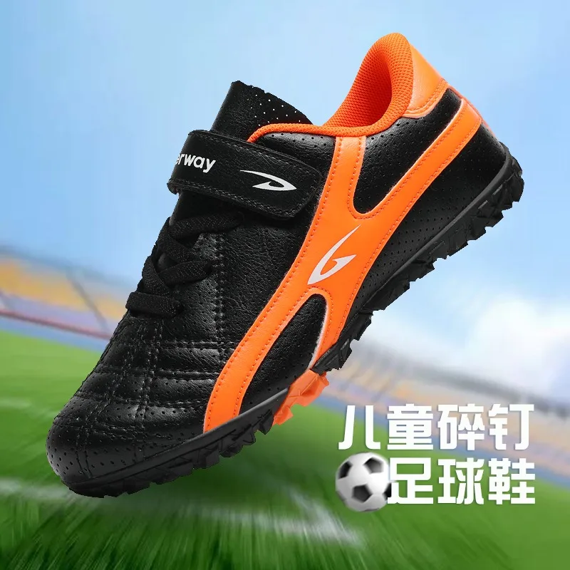 

Youth Turf Soccer Cleats Comfortable Football Shoes for Teenagers Boys Girls Outdoor Training & Matches EU Size 30-39
