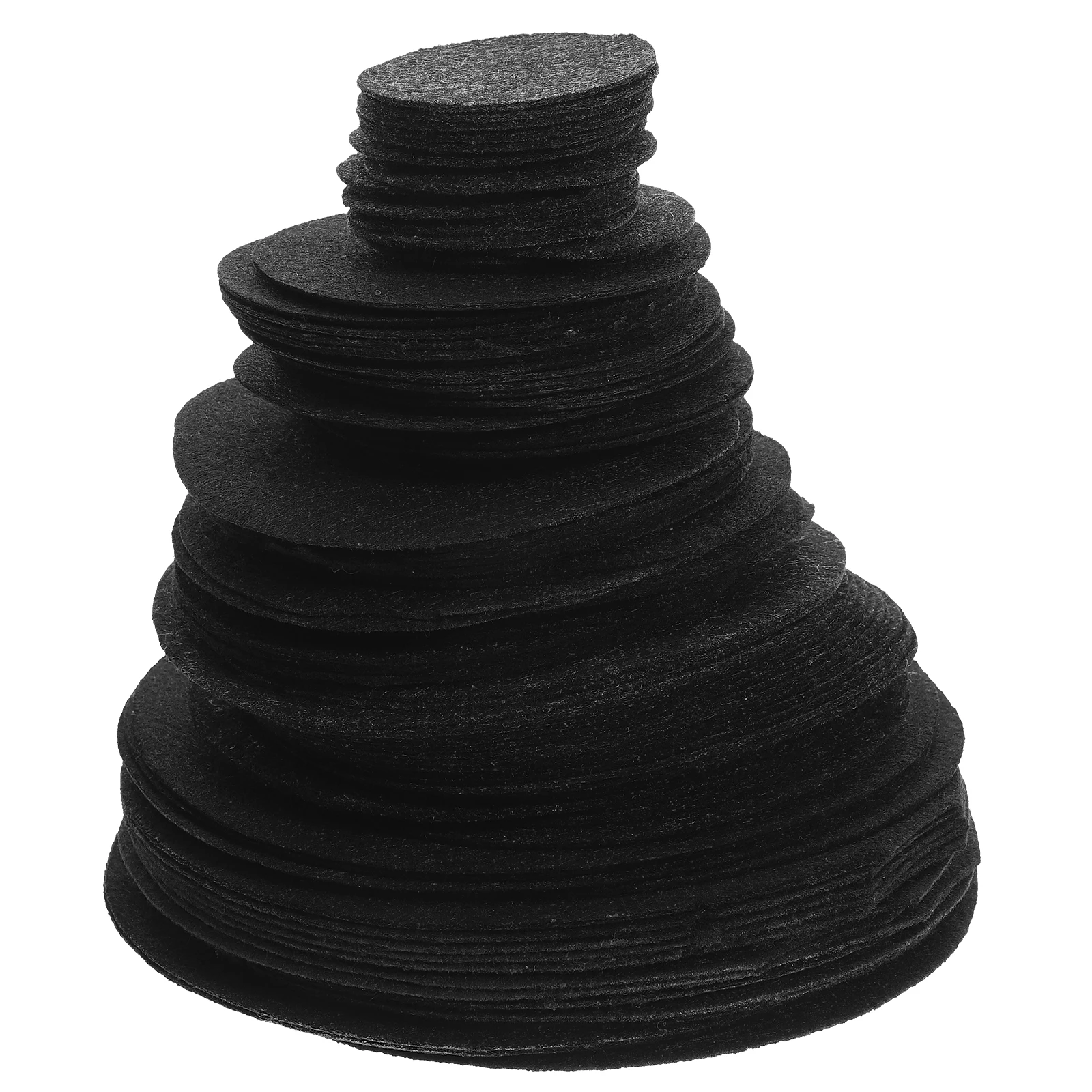 

100pcs Flower Pot Bottom Pads Drainage Gasket Bonsai Planter Mat Breathable Non- Round Cushion Grid Mat For Ceramic