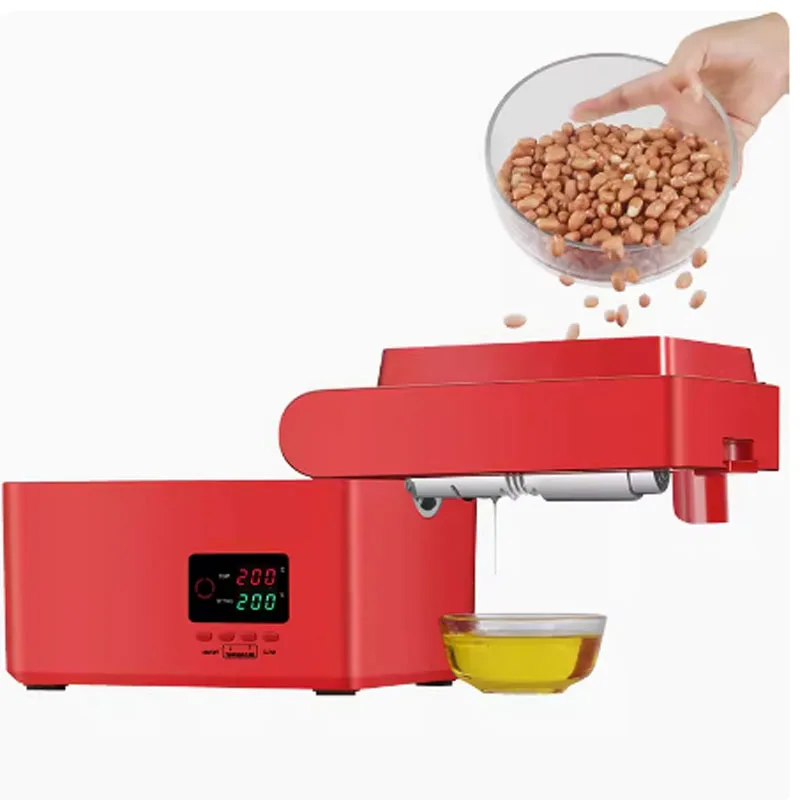 RG-108 Small household multifunctional oil press automatic intelligent electric oil press hot and cold oil press