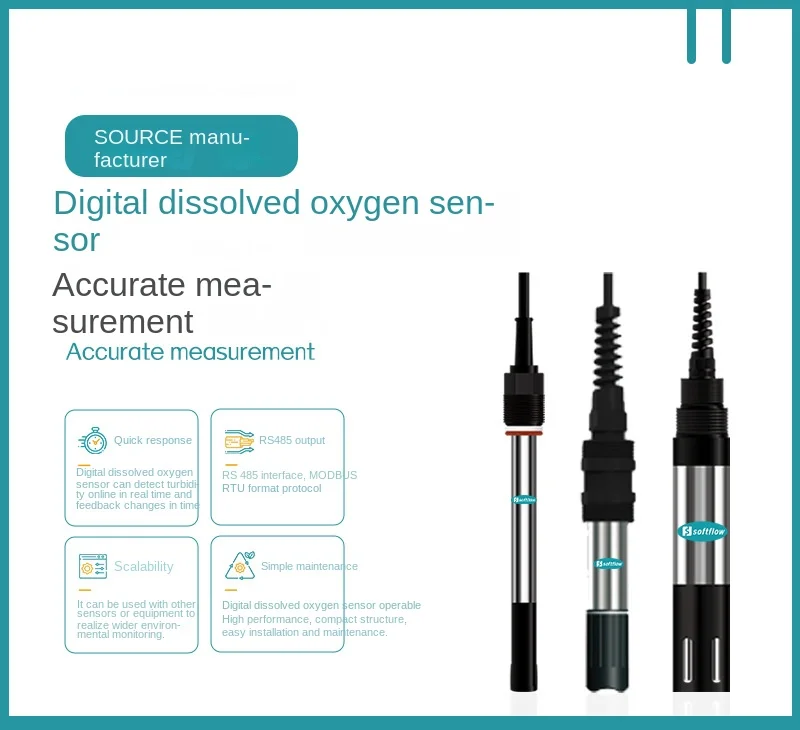 

Fluorescence dissolved oxygen detector, aeration tank, anaerobic tank, sewage oxygen content DO analyzer, online dissolved