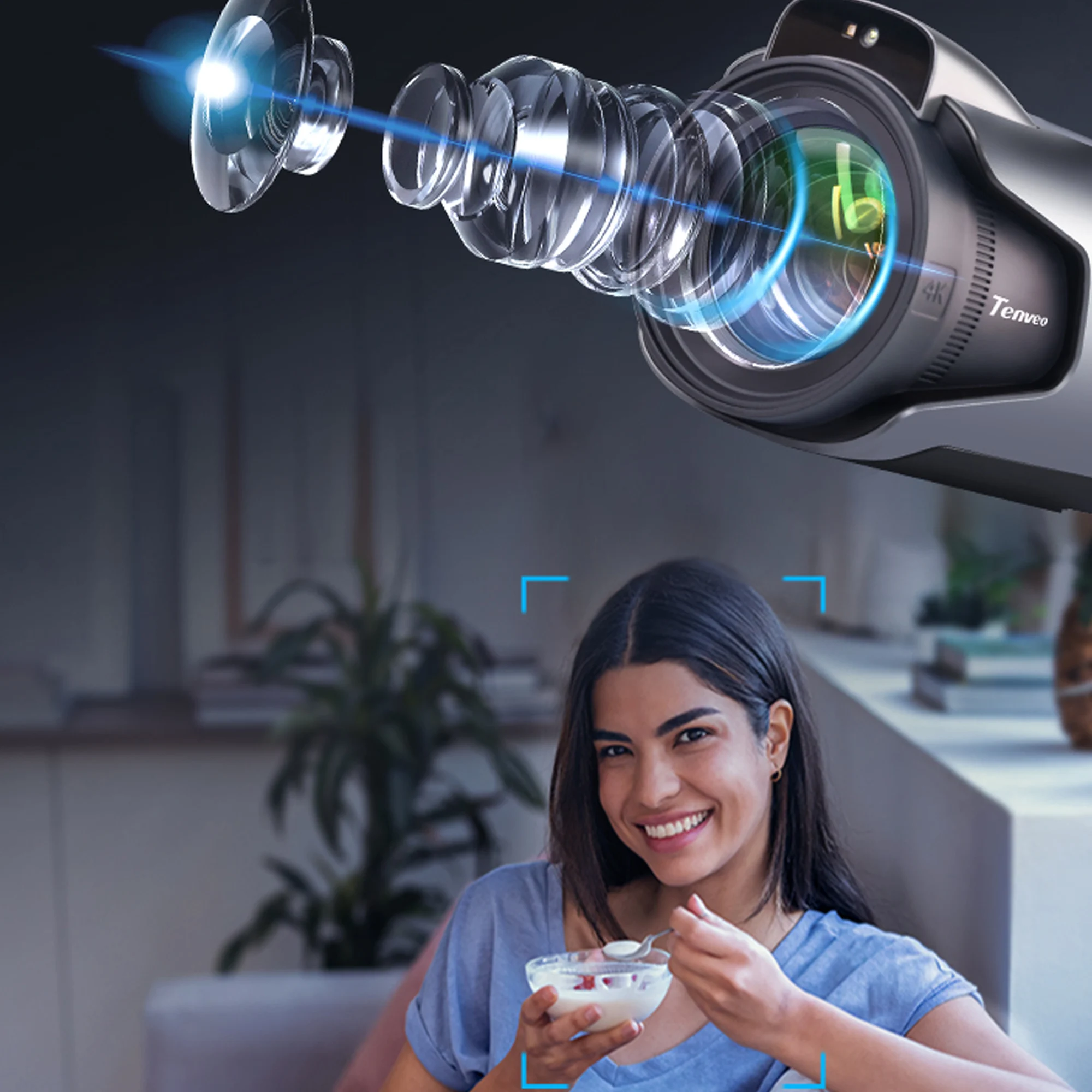 

Профессиональное вещательное оборудование USB/HDMI: 4K-камера для прямых трансляций и онлайн-продаж