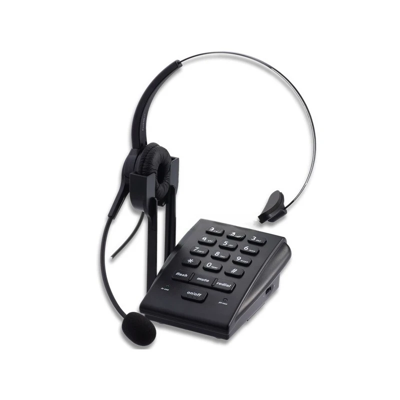 

U800 Call Center Customer Service Landline Headset Telephone Recording Management System