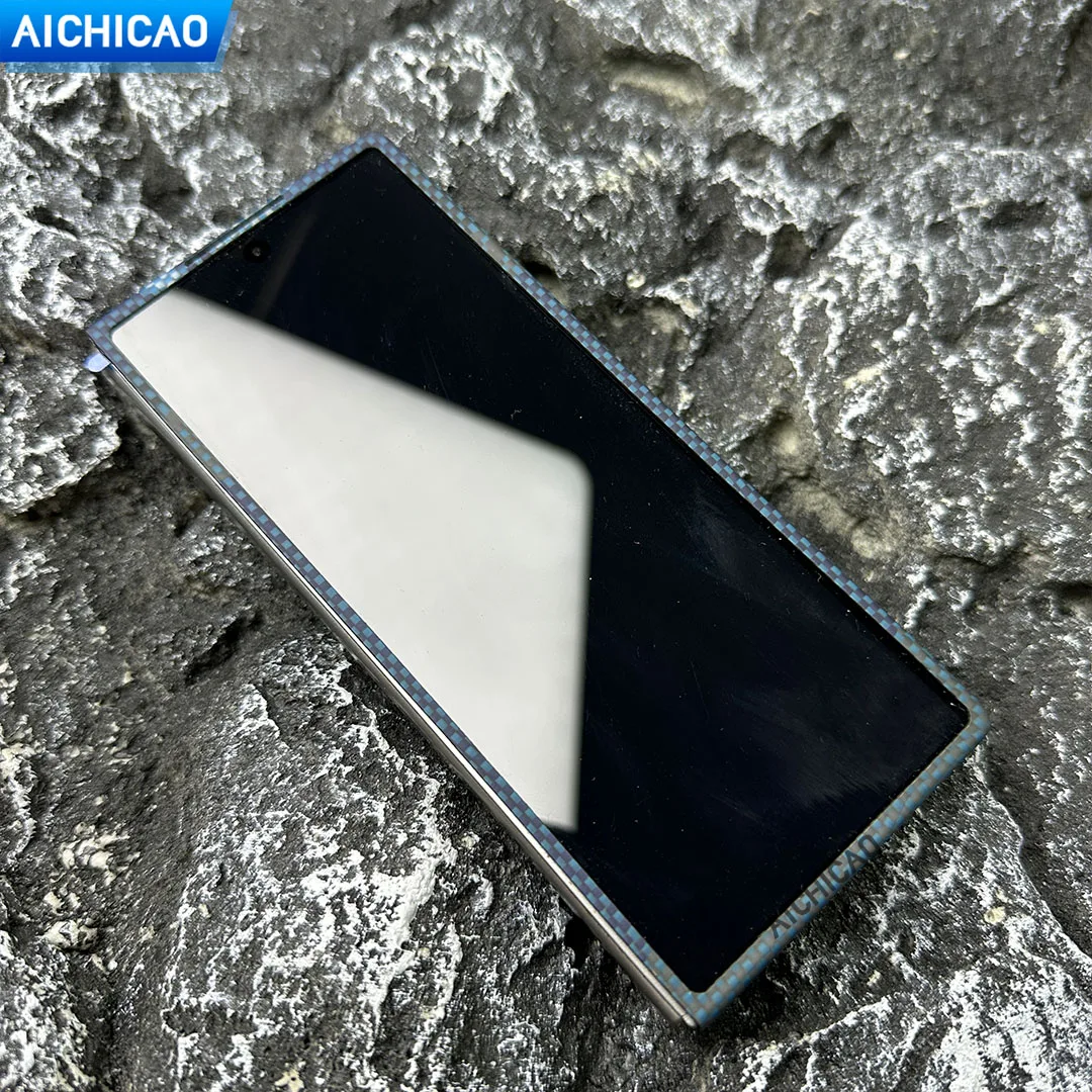 Magsafe Aramid Fiber, Anti-fall busines shell이 포함된 Samsung Galaxy Z Fold6 케이스용 ACC-실제 탄소 섬유 전화 케이스