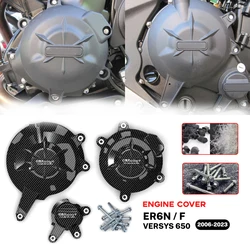 For KAWASAKI ER6F ER6N 06-2016 VERSYS 650 2006-2014 Engine Covers Protectors Motorcycles Engine cover Protection case GB