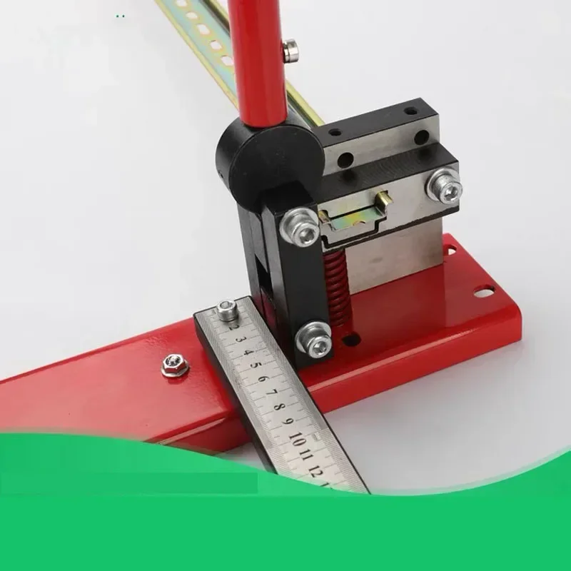 Best Seller First Cross Border Goods C45 Multifuntional Din Rail Cutter, Din Rail Cutting Tool, Easy Cut With Measure Gauge