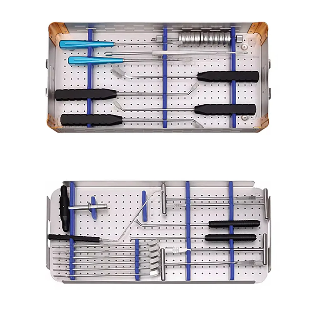 Professional Manufacturer Stainless Steel Surgical Orthopedic Cage Instrument Set Kit