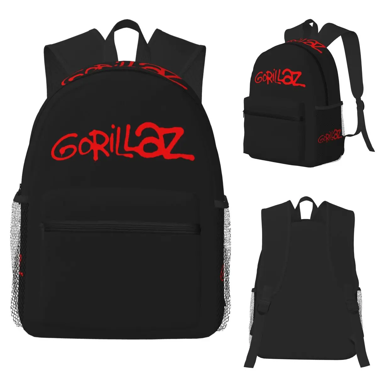 

Студенческий рюкзак Gorillaz, школьная сумка, походный дорожный рюкзак для мужчин и женщин, модный рюкзак, сумки на плечо