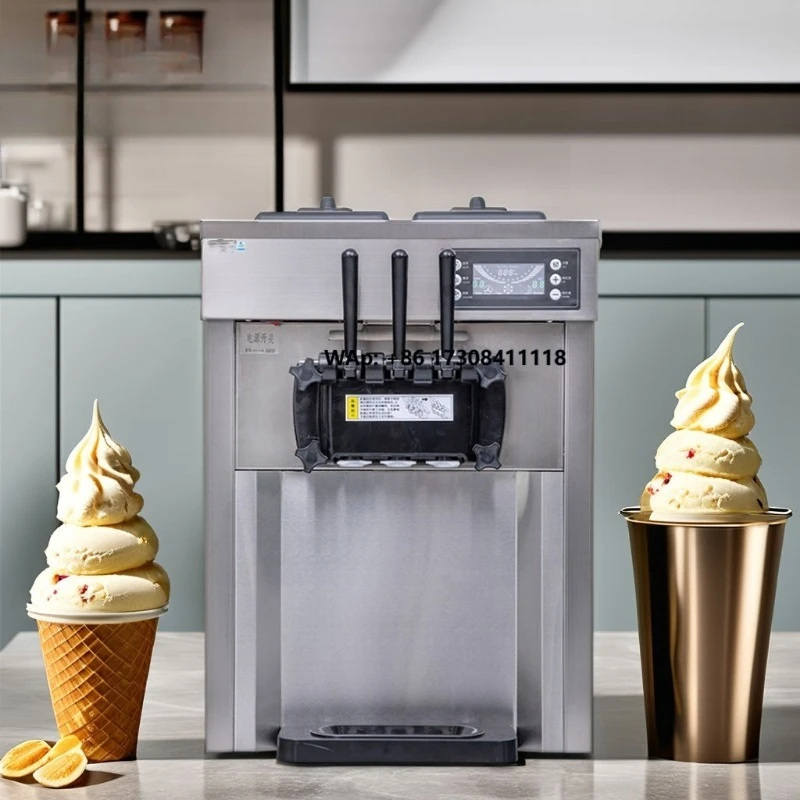 Ice Cream Maker a Glace Maquina De Helados Soft Doble Compresor Maquina De Helados Soft Doble Compresor Ice Cream Maker