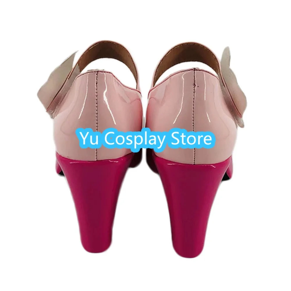 Yu Cosplay Store The Idolmaster Cinderella Girls Riamu Yumemi Cosplay Shoes Anime Cosplay Shoes Boots Halloween Costumes Props