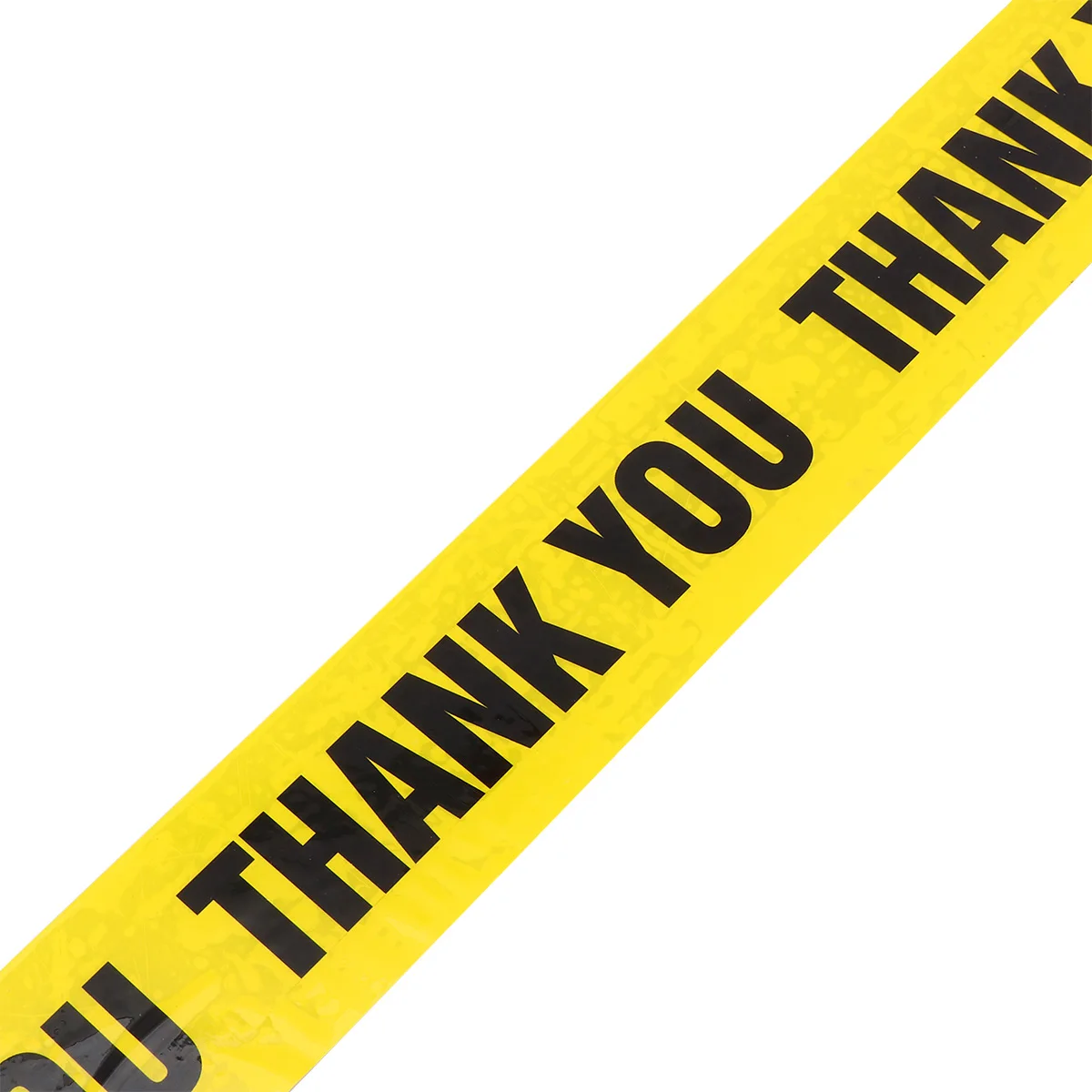 

Yellow Warning Tape Roll Safety Barrier Adhesive Strip Reflective Caution Band For Road Construction Site Floor Equipment