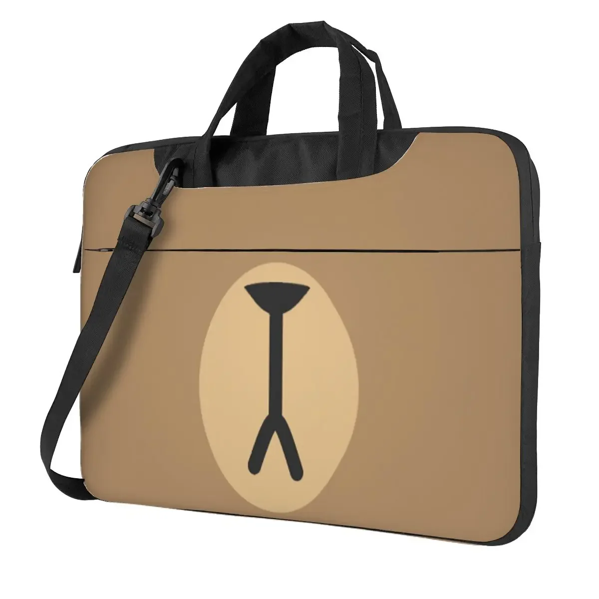 

Mocha Bear And Milk Bear Crossbody Laptop Bag Case Computer Bag 13 14 15.6 Inch Notebook Pouch for Macbook Pro Lenovo