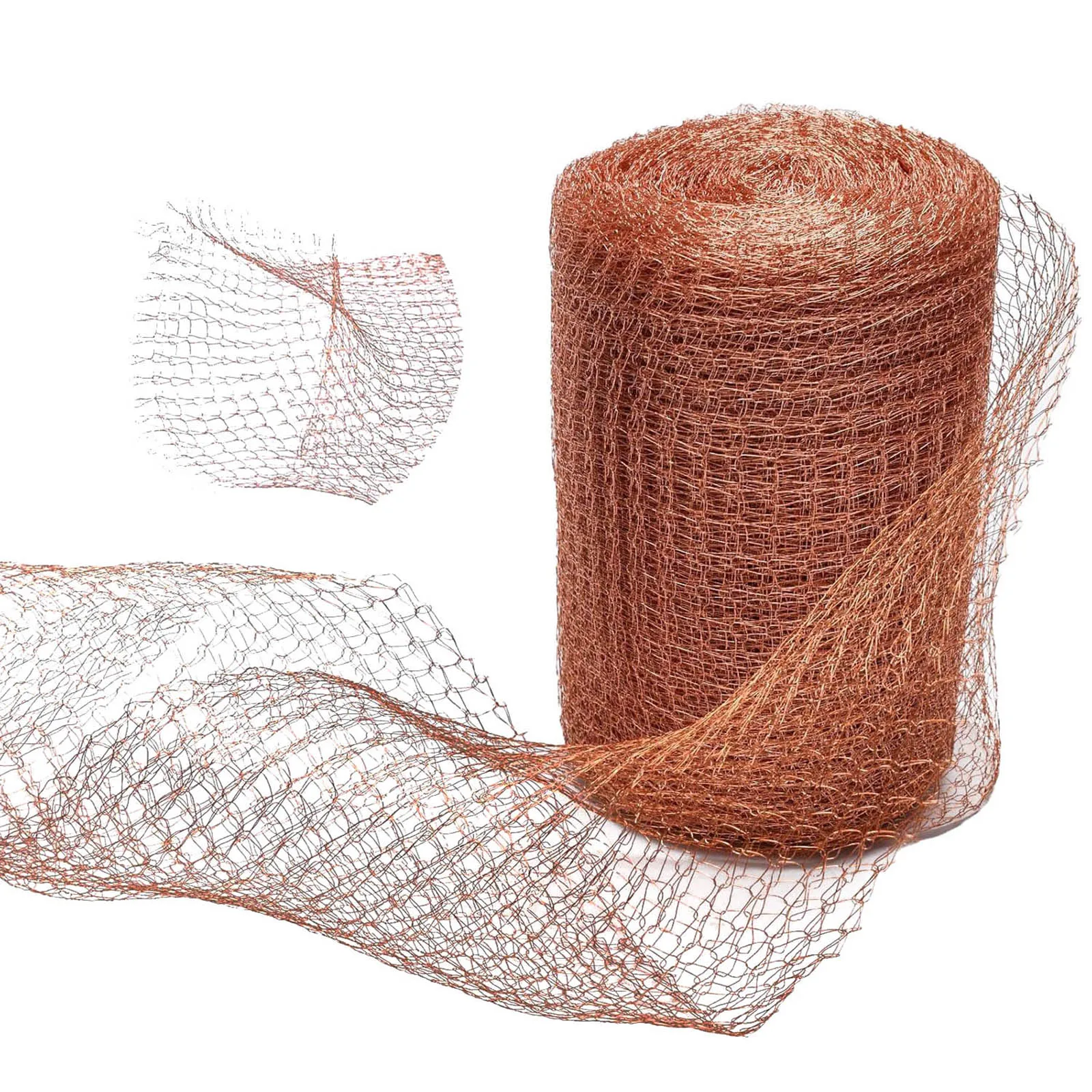 

Copper Mesh Roll for Repellent Mice Rat Rodent Snail-Proof Distilling Filter and Garden Protection