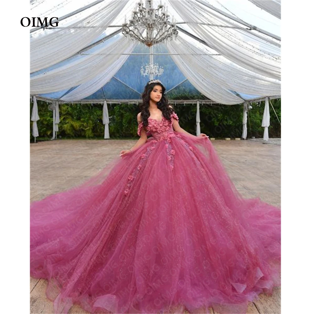 

OIMG пыльное розовое длинное вечернее платье с аппликацией, бальные платья, платье до пола для выпускного вечера, цветочное строгое платье для особых случаев 2023