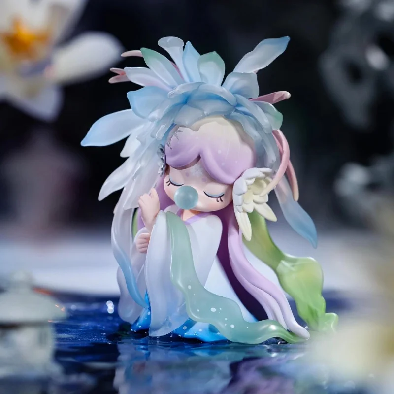 سلسلة مجموعة زهور Nanqian صندوق أعمى تهب فقاعة فتاة المد لعب صندوق غامض هدية مفاجئة لعطلة عيد الميلاد #1