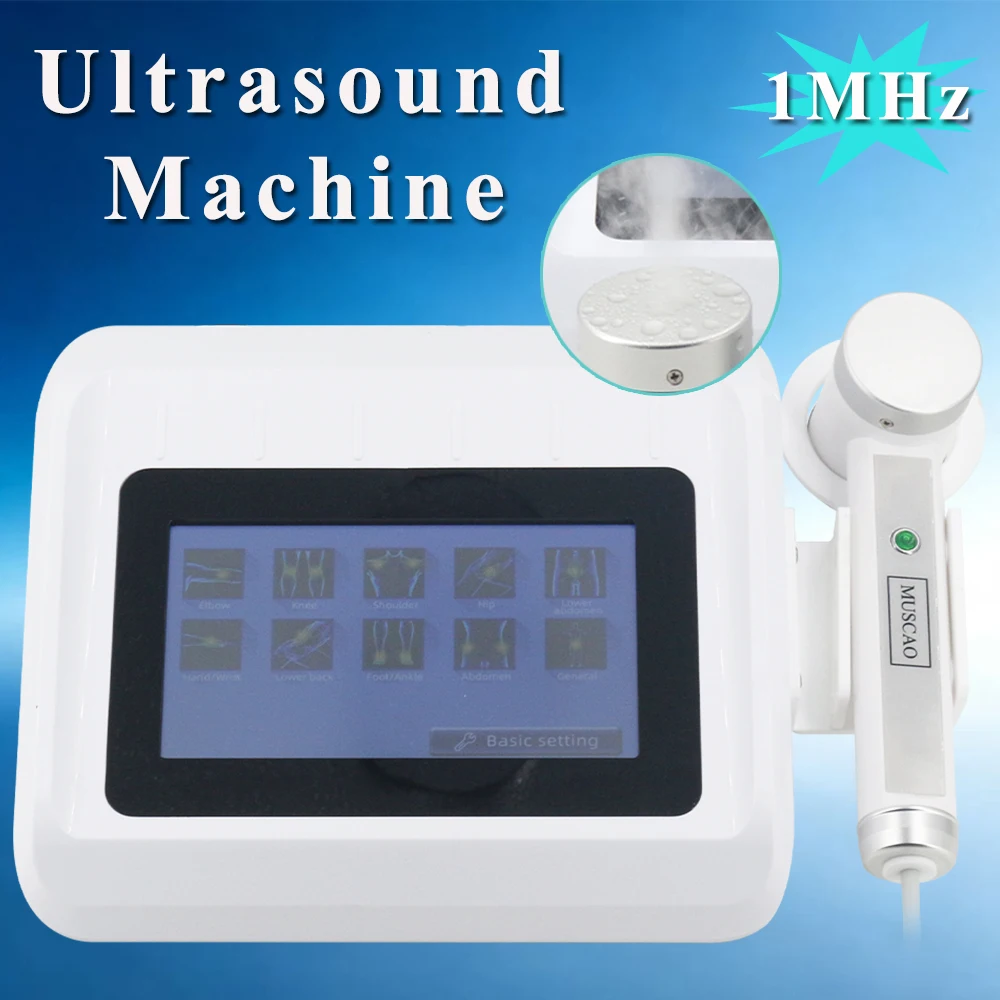 Physiotherapy Ultrasound Machine Home Use Massage Devices Body Relaxation Pain Relief 1MHz Ultrasonic Therapeutic Apparatus 2026