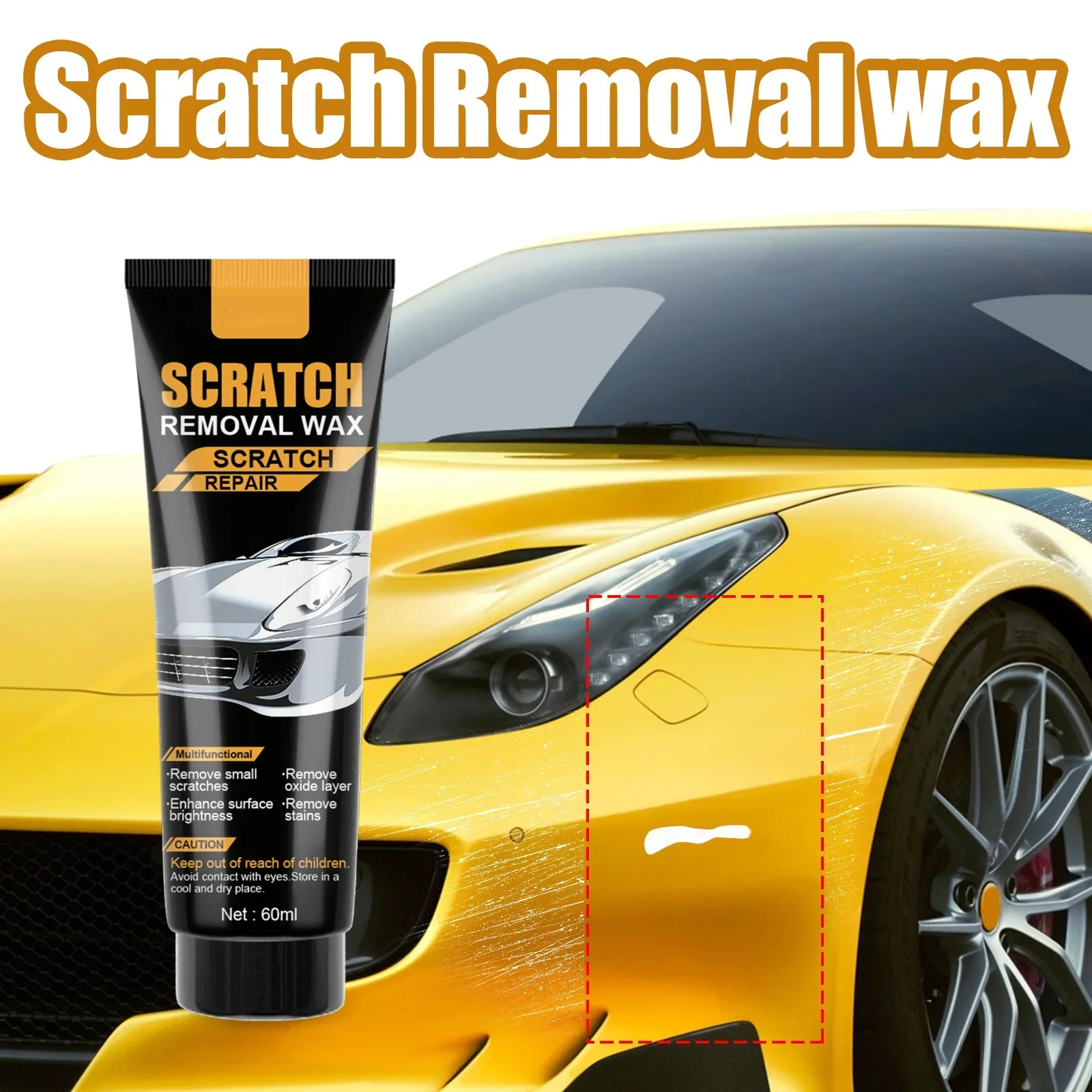 Car Scratch Repair Cream, Car Paint Fine Marks Polishing Coating Cream, Scratch and Scratch Repair Cream