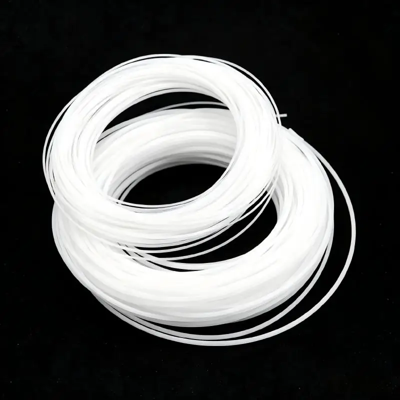 2.5KV 150V PTFE Tube ID 2.5 ~4 mm F46 Insulated Capillary Heat Protector Transmit Hose Rigid Temperature Corrosion Resistance