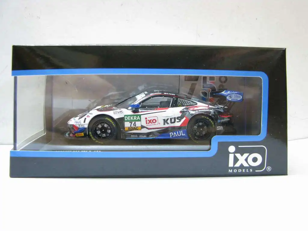 

Diecast IXO 1:43 Scale PORSCHE 911 GT3 R #74 2021 LEGT4303 Alloy Car Model