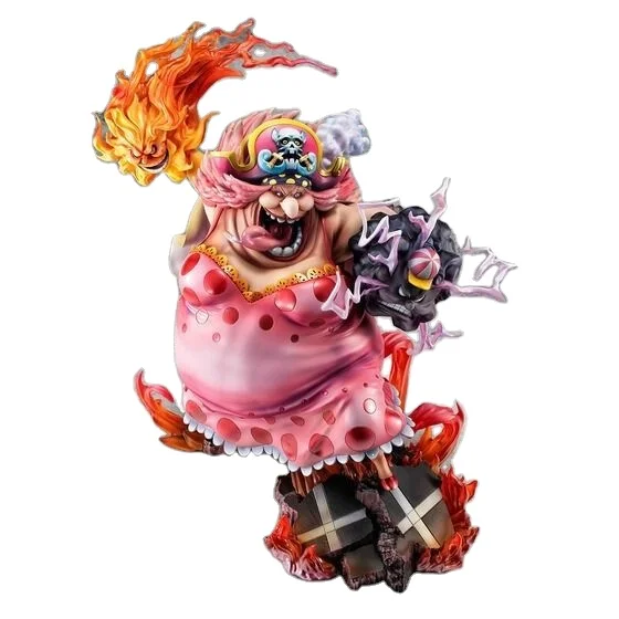 SF072 One Pieces BIG MOM Anime Action Cartoon Figure Model Gift for Collection Decoration