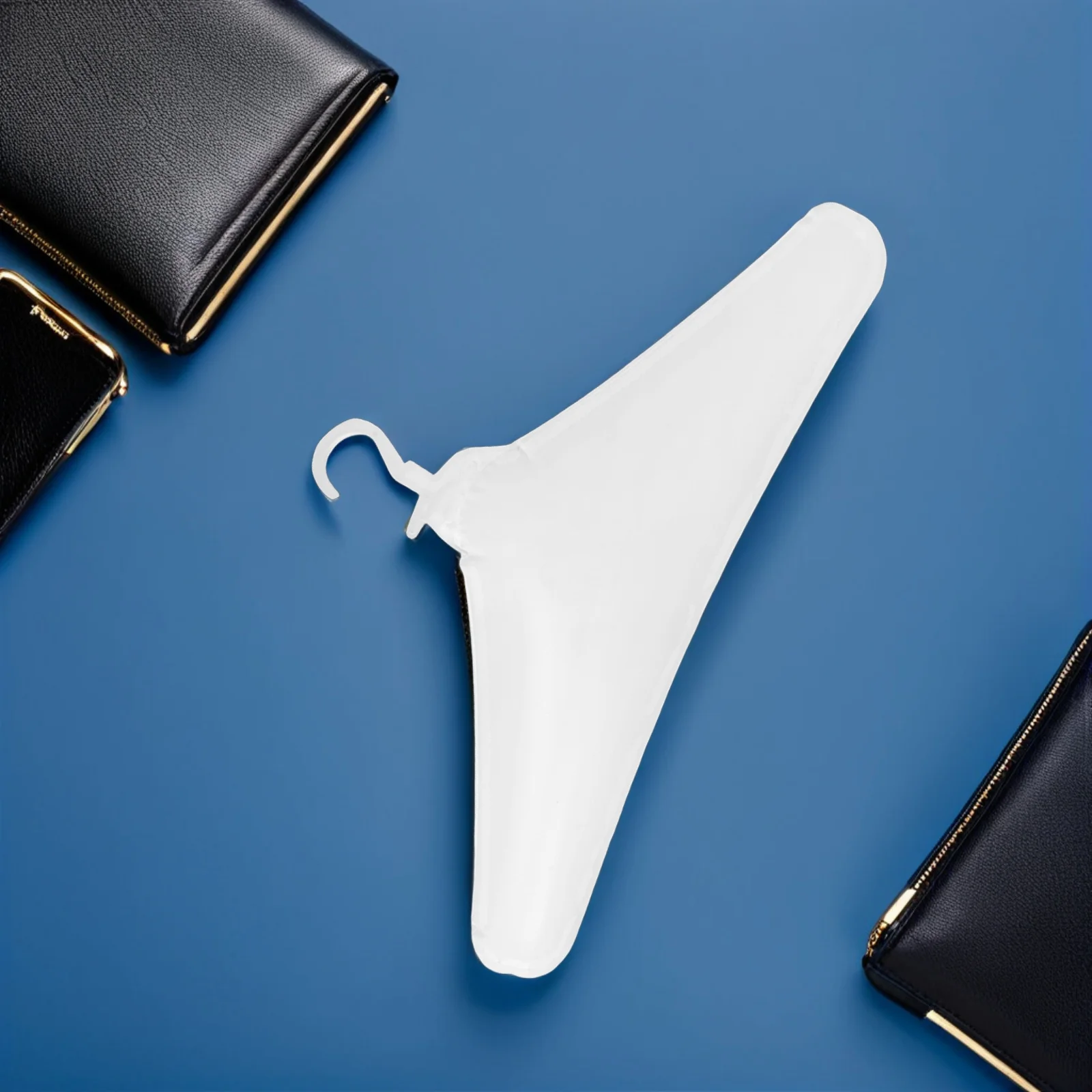 5 Stück aufblasbare Kleiderbügel, leicht, tragbar, für Reisen, Wäscheständer, faltbarer Organizer für Reisen, Reise-Kleiderbügel