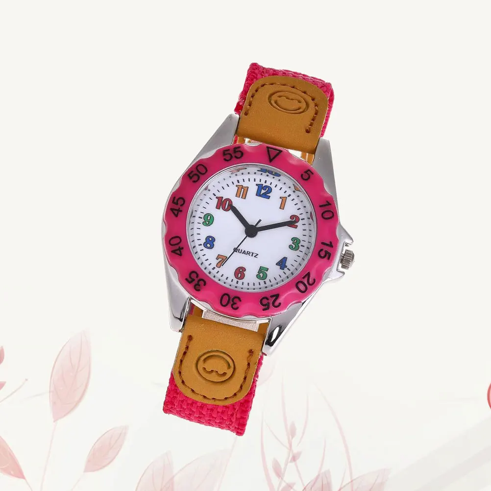 

Cartoon Students Watch Creative Nylon Strap Durable Quartz Movement Wrist Watch Popular Gift for