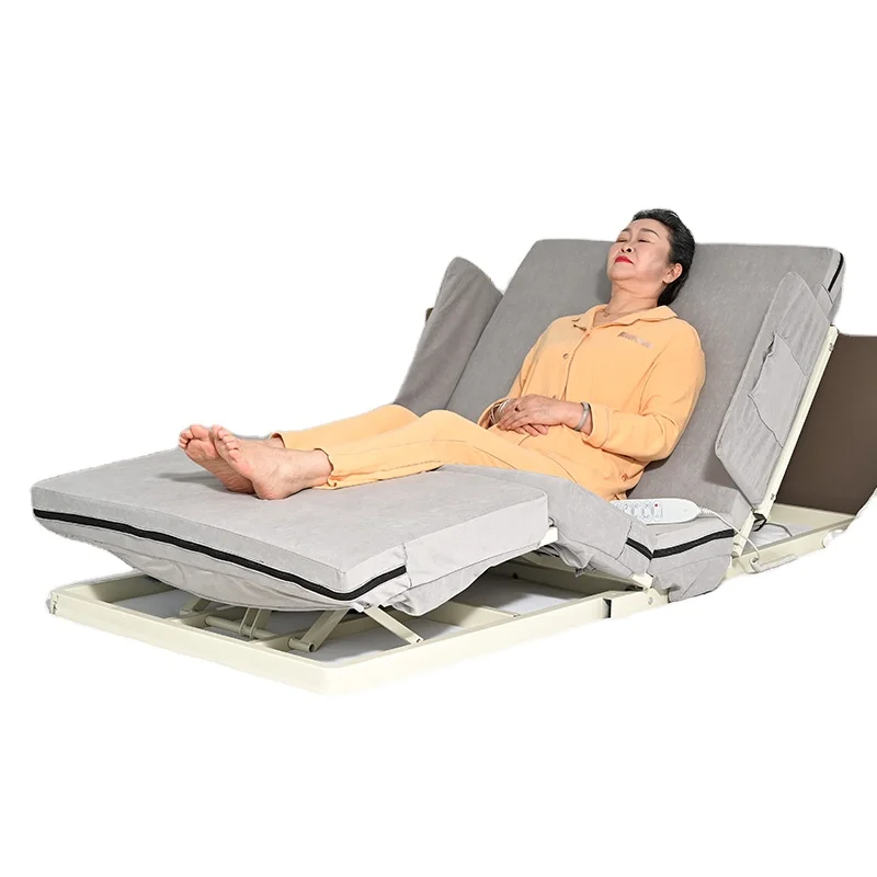 

Rich Product Line Electric Back Lifter Medical Patient Clinic Hospital Nursing Home Care Bed For Elderly