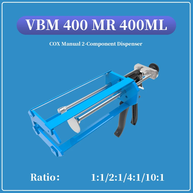 SULZER COX VBM 400X MR A دليل مكونين 400 مللي 1/2/4/10:1 موزع لخراطيش مسدس الغراء