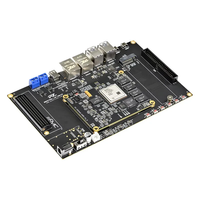 

Плата разработки на базе FPGA Xilinx Zynq Ultrascale+ модели PZ-ZU2CG-FL-KFB и PZ-ZU3EG-FL-KFB для комплектов