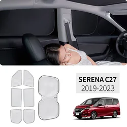 For Nissan Serena C27 Car Sunshade Umbrella Car Sun Shade Protector Parasol Summer Sun Interior Windshield Protection Accessorie