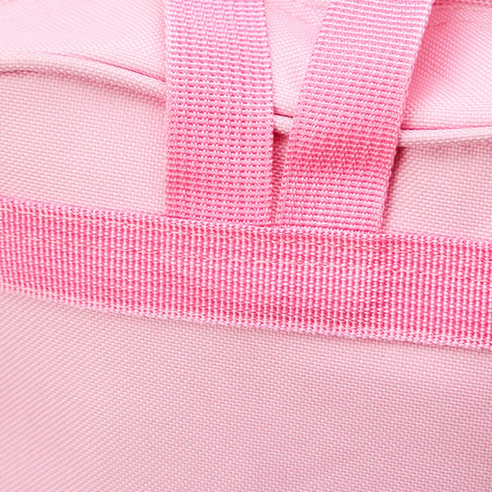 1 pz zaino da ballo per ragazze ballerina forma creativa cerniera liscia durevole uso a lungo termine scelta regalo per bambine rosa