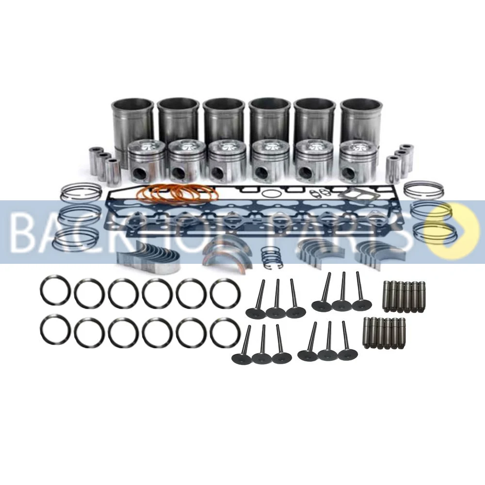 Overhaul Rebuild Kit for Mitsubishi S6K S6KT Engine FOR CAT 320C E200B Excavator