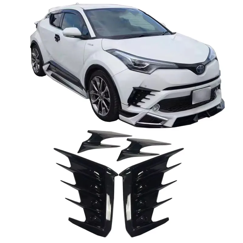 

Body Kit Is Suitable for Toyota CHR Front Bumper LED Front and Rear Fog Lampshade air Vent Decoration URBAN Version