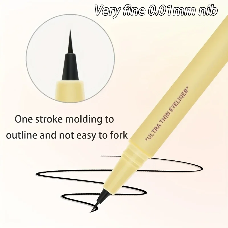 Waterproof Sweat-Proof Eyebrow Pencil - Smudge Proof, Long Lasting, Ultra Fine Tip, Natural Hair Strokes, Easy to Apply