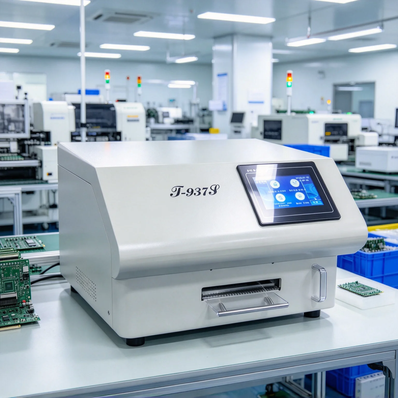 Reflow Soldering Oven PUHUI T-937S Touch Screen Infrared Hot Air IC Heater For PCB BGA SMD SMT Lead Free