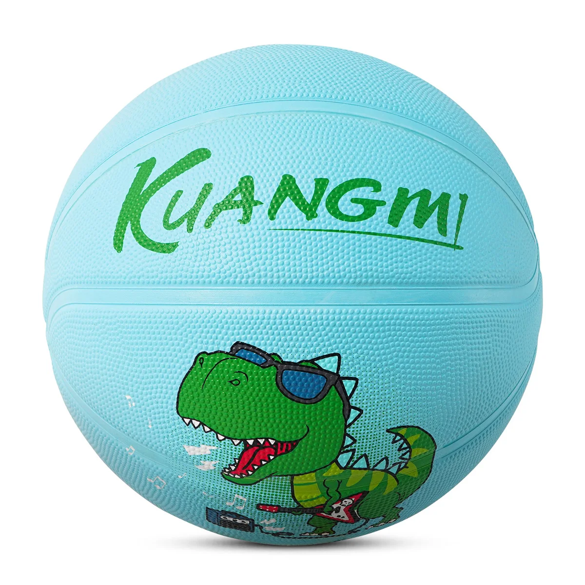 Kuangmi Dinosaur Children's Basketball No. 4 5 Rubber Ball Kindergarten Primary School Students Gameball Present