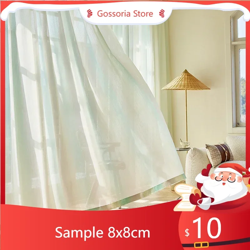 

Sample Style Tulle Curtains For Living Dining Room Bedroom Window French Sheer Curtain Custom Home Decoration Interior Drapes