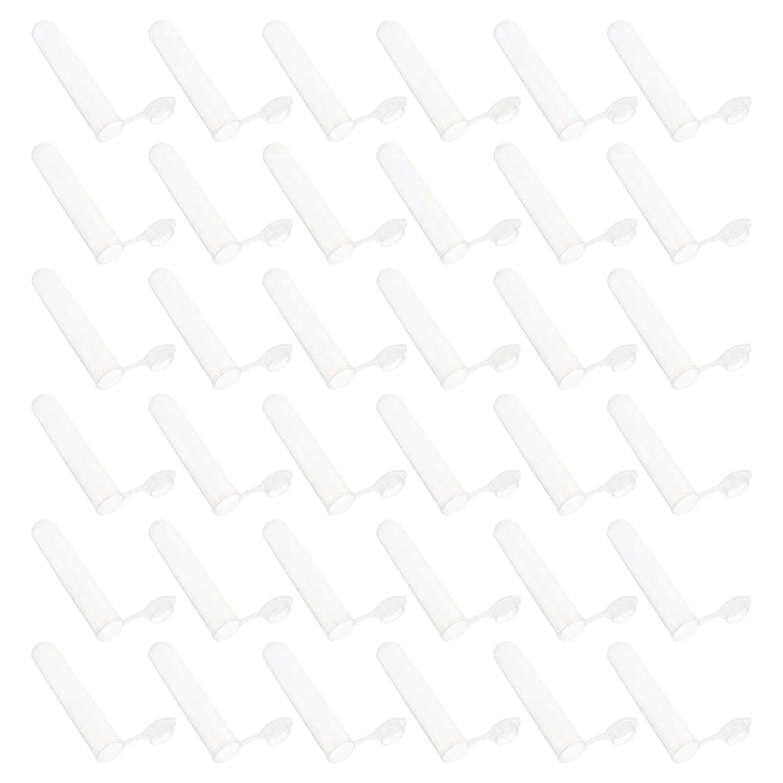 

50 шт. мини-флаконы, герметичные тубы для хранения, непротекаемые маленькие бутылочки для образцов жидкостей и порошков, прозрачные пробирки для тестирования, 10 мл