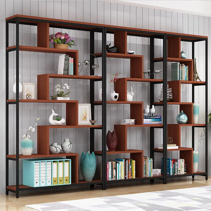 Customized Shelf Product Display Rack Multi-layer Office Partition Display Tea Wine Cabinet