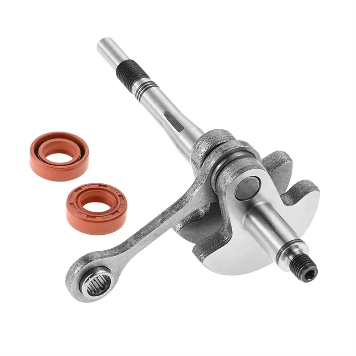 ABPP 4140 030 0400 Crankshaft with 2pcs Seal Fit for FS38 FS40 FS45 FS46 FS55 String Grass Trimmer Outdoor Garden Tool
