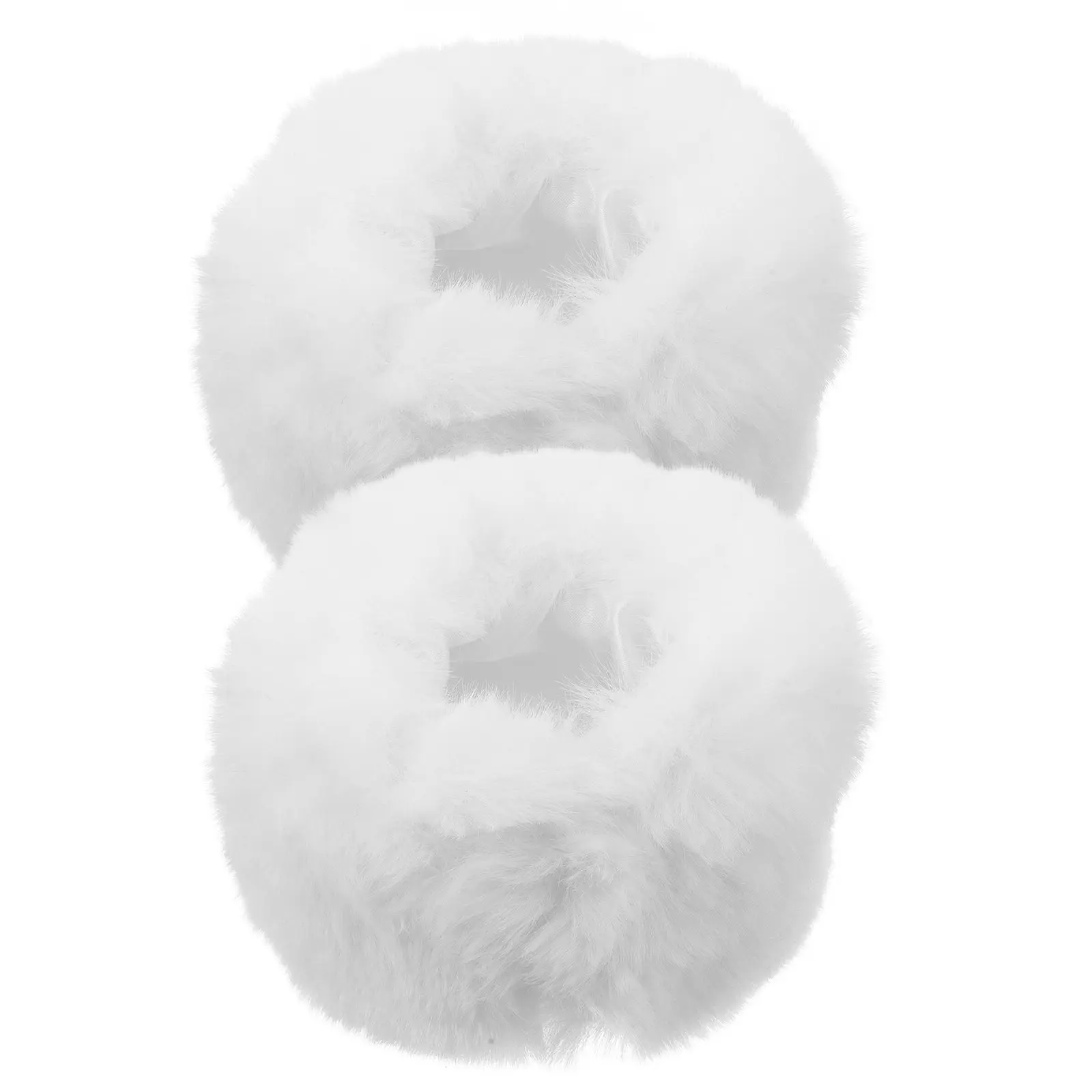 

1Pair Winter Wrist Cuffs Women Faux Soft Warm Arm Warmers Cold Weather Cozy Wristbands Comfortable Winter Accessory