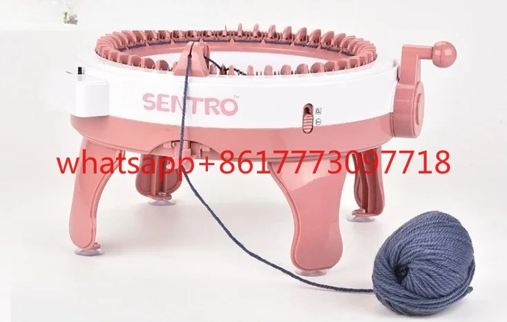 

Умная ткацкая машина, 48 игл, шерстяной цилиндр ручной работы, шерстяной ткацкий станок, шарф ручной вязки, свитер, шапка, носки для взрослых и детей, ленивый