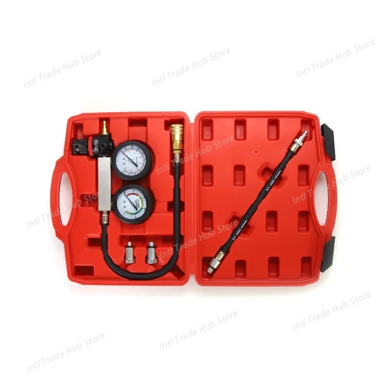 For TU-21 Cylinder Leak Detector, Engine Cylinder Side Leakage Tool, Leak Pressure Gauge, Automotive Inspection Instrument