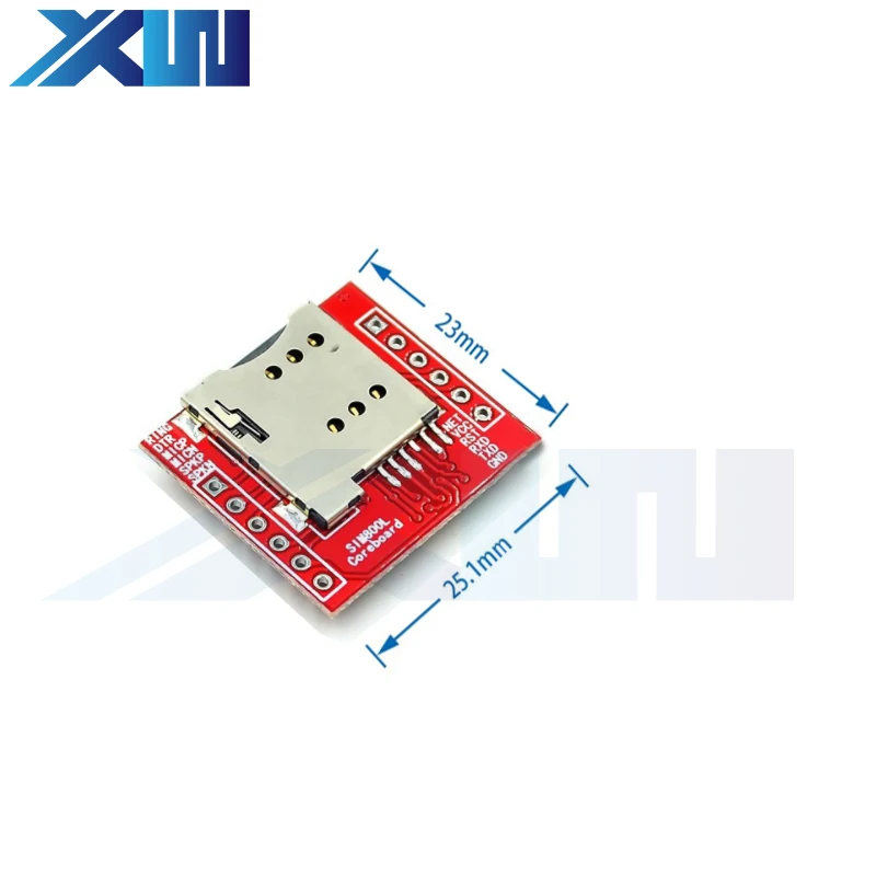 Smallest SIM800L GPRS GSM Module MicroSIM Card Core Wireless Board Quad-band TTL Serial Port With Antenna for Arduino