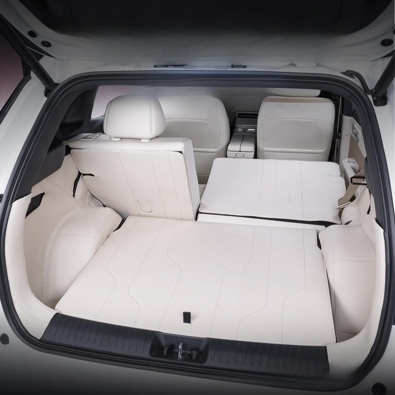 For Toyota BZ3X 2025 Car Trunk Mat Leather Anti-scratch Waterproof Non-slip Cargo Liner Seat Back Protective Pad Accessories