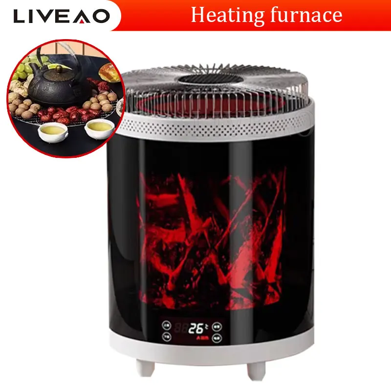 

Multi Functional Household Electric Heater Barbecue Type Grill Electric Stove Energy-Saving Grill Indoor Heater