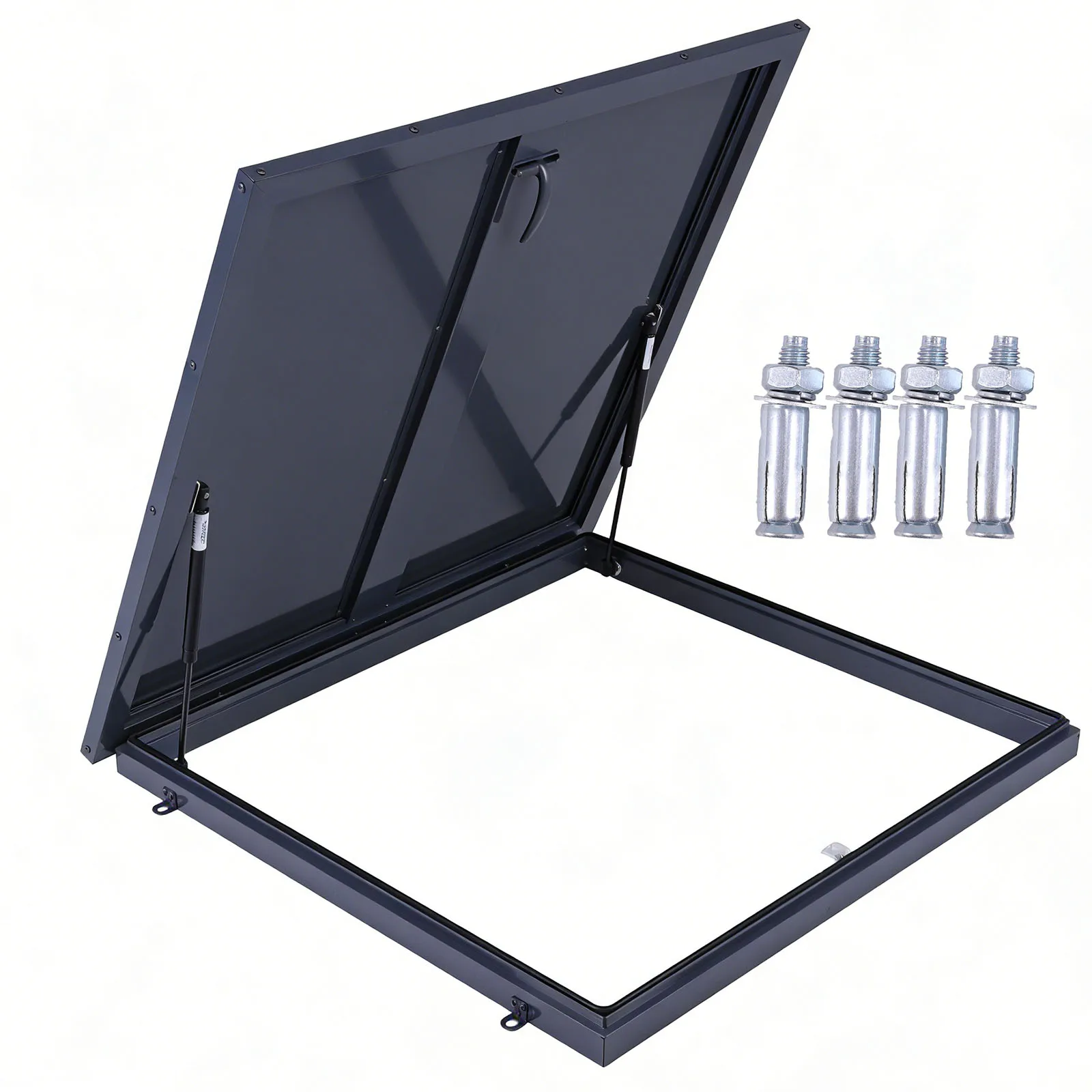 

Крышка люка на крыше с ручкой-переключателем, оцинкованная, с порошковым покрытием, для чердачного люка/крышки подвала