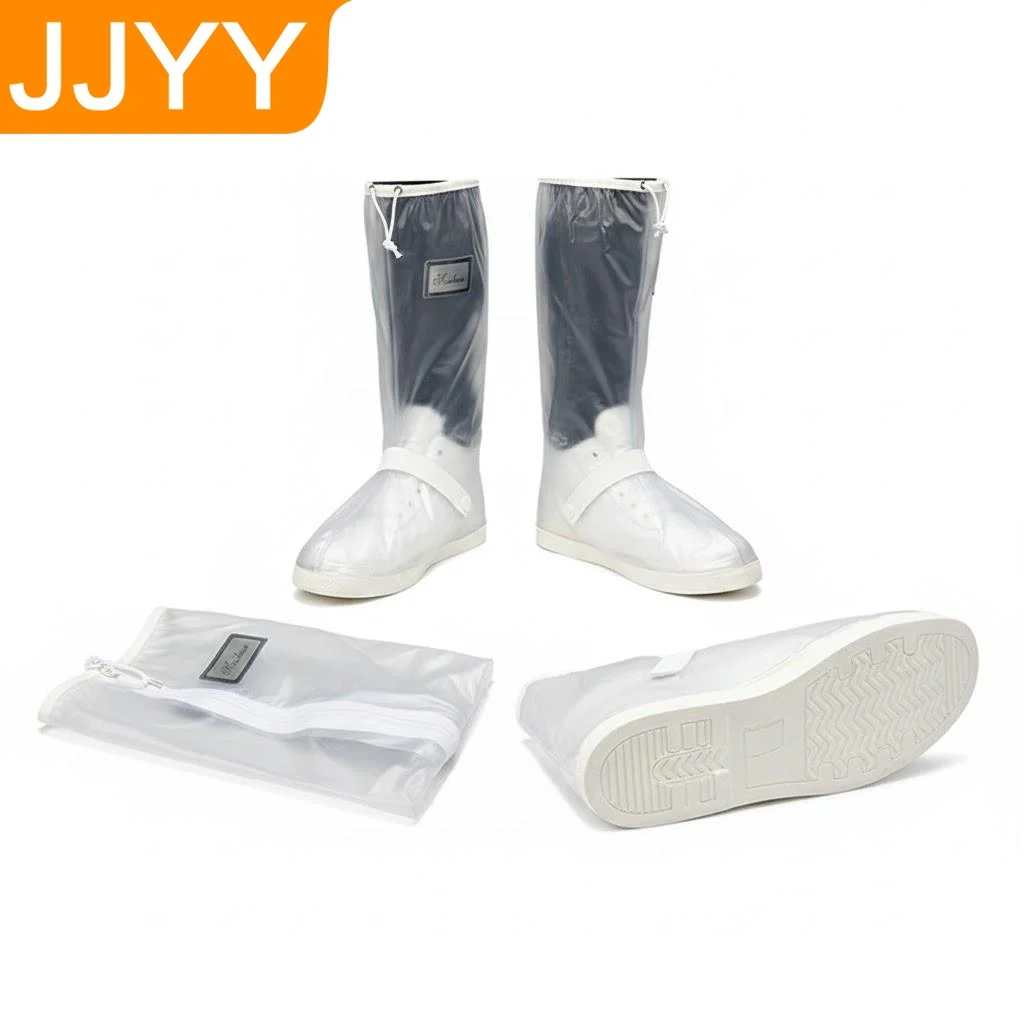 

Waterproof Foldable Anti-Slip Rain Shoe Covers Reflector Lightweight Snow Boots Galoshes Men Women
