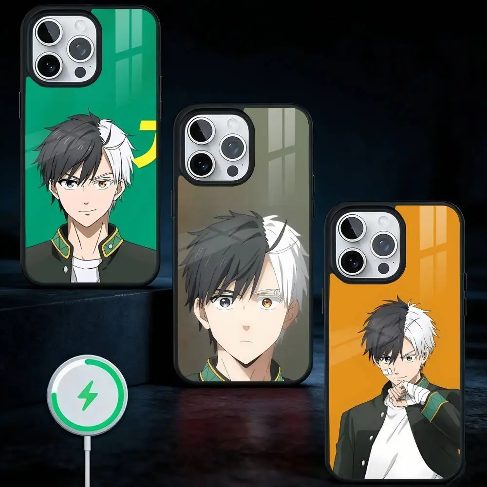 

A-Anime W-Wind Breaker S-Sakura Phone Case For iPhone17,16,15,14,13 Plus,Pro Max Magnetic For Magsafe Wireless Charging