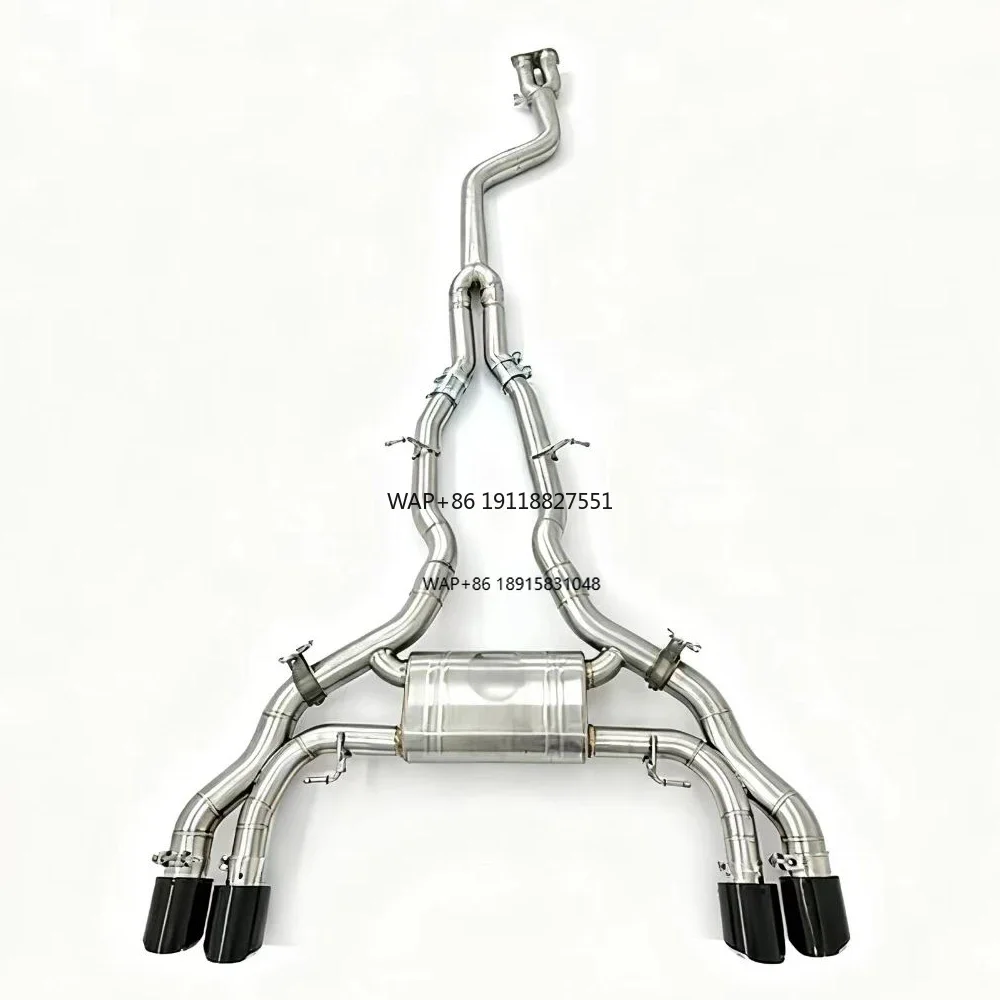 Modified Mid-Rear Section Smart Valve-Controlled Exhaust System, High-Performance Exhaust for X3M X4M (F97 F98) 2018-2023